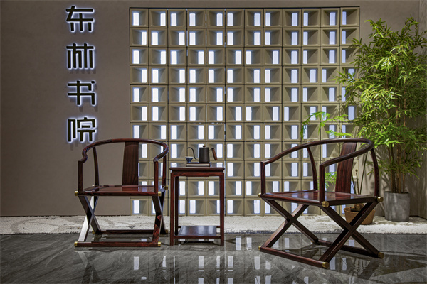 阔叶黄檀品牌东林书院：思齐茶台——盛夏亦可安然雅坐